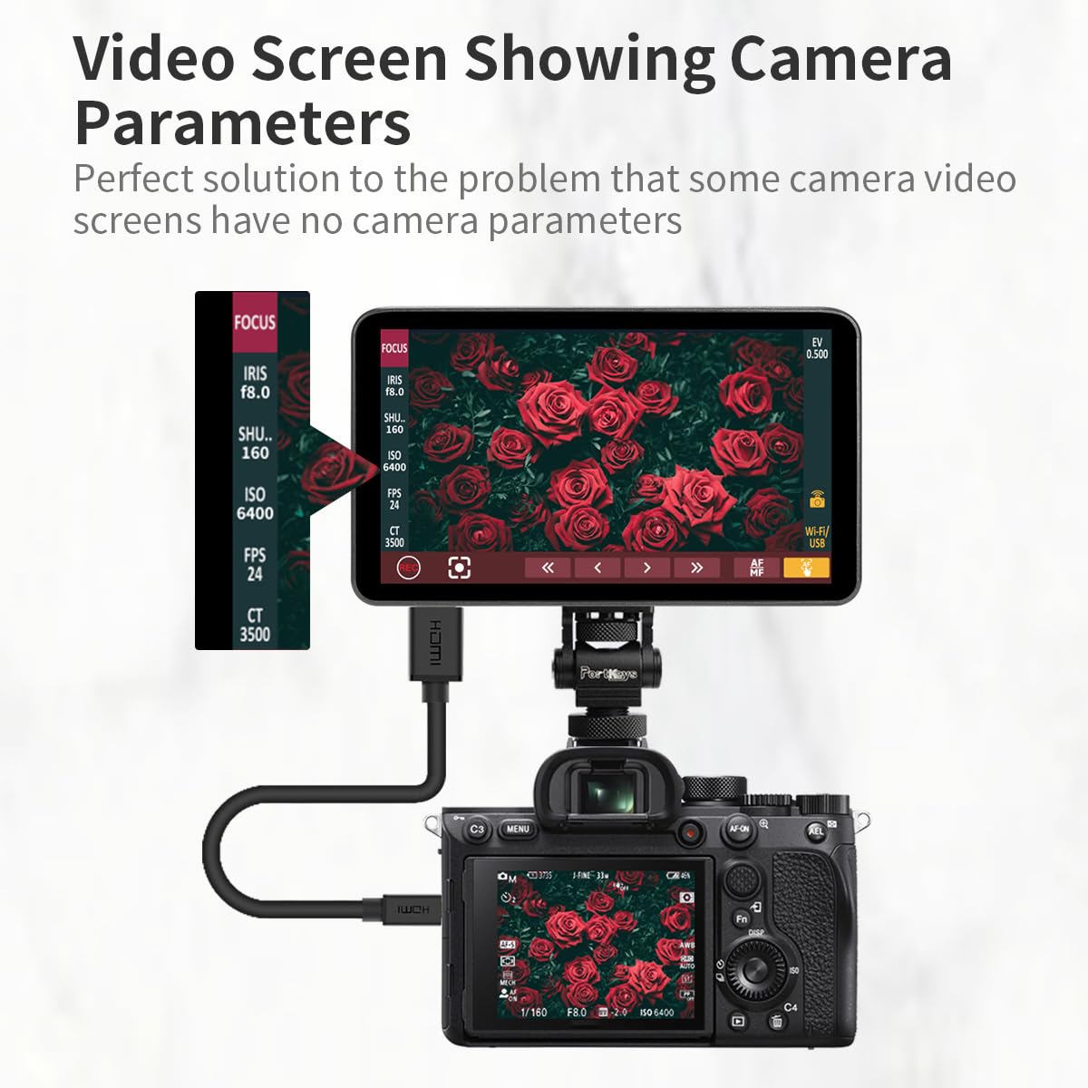 Portkeys LH7P FX3 Blackmagic SHINOBIモニター Portkeys LH7P FX3 Blackmagic SHINOBIモニター - メルカリ